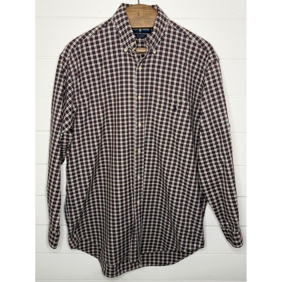 Ralph Lauren Other - Ralph Lauren Big Shirt Mens XL Plaid Button Down Long Sleeve Cotton Multi Color